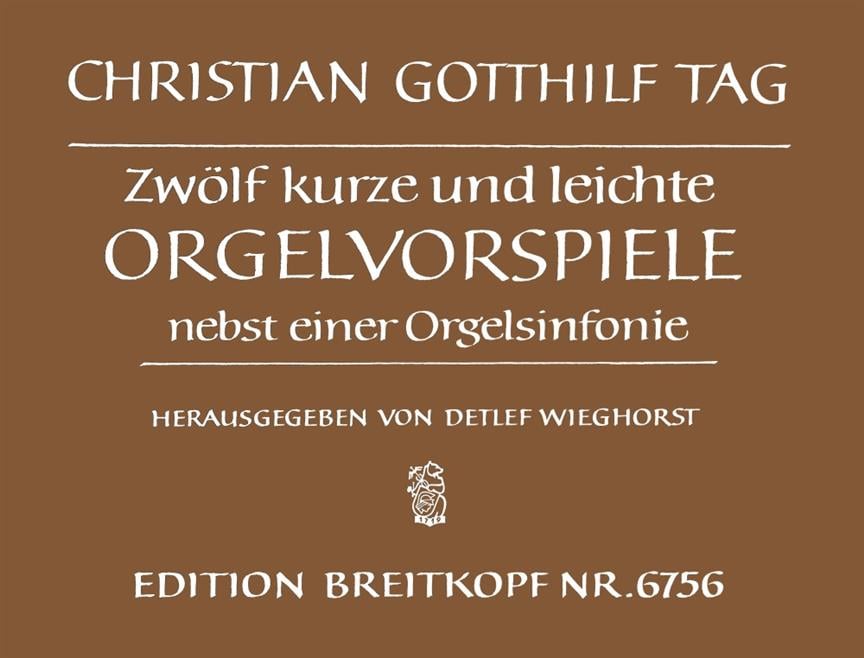 12 kurze u.leichte Orgelvorsp.